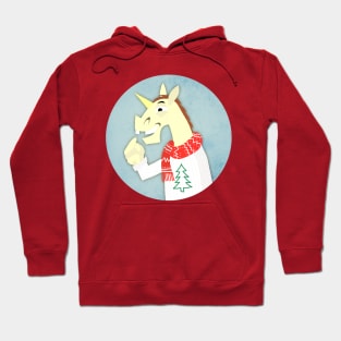 Two Front Teeth Unicorn Hoodie